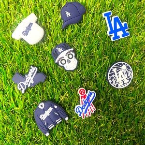 LA Dodgers Crocs charms